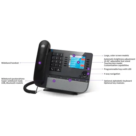 Alcatel-Lucent Telefon 8058s Cloud Edition